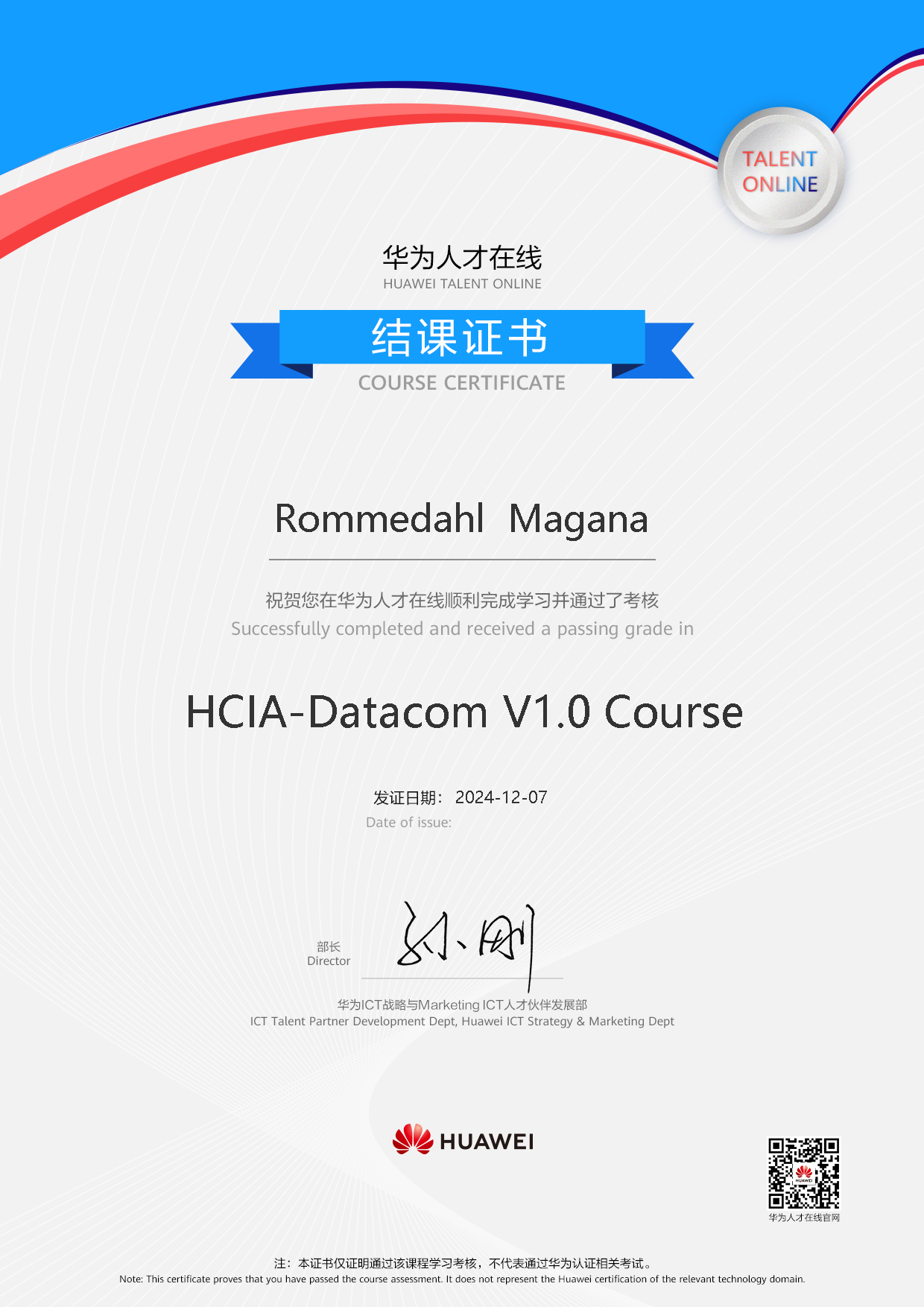 Certificate 6